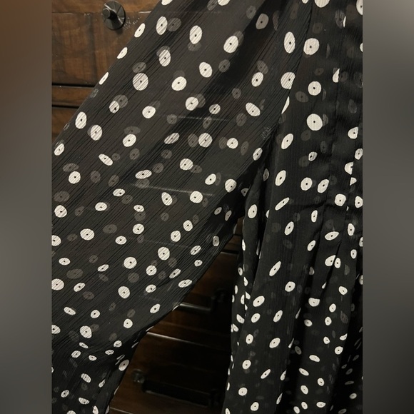 Black Sheer Blouse - Picture 3 of 8